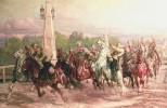 Ã–sterreichische Kavallerie verfolgt russische Kavallerie; 1917; Museen des Mobiliendepots Wien