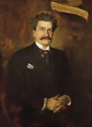 Johann Strauß Sohn. Gemälde von F. Lenbach, 1895 (Historisches Museum der Stadt Wien).